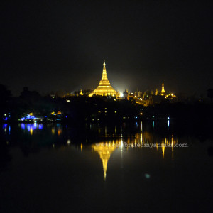shwedagon view